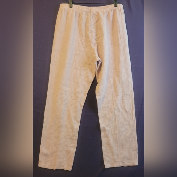 Born Pale Pink Straight Leg Comfy Pants. Size M - Picture 3 of 3